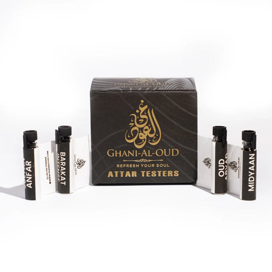 Atar Testers 5 Pcs - 1 ml - Ghani Al Oud