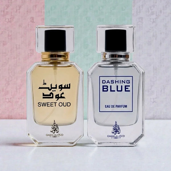 Combo Deal Of 2 Perfumes Dashing Blue & Sweet Oud
