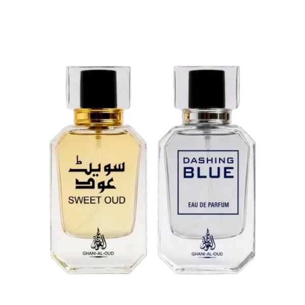 Combo Deal Of 2 Perfumes Dashing Blue & Sweet Oud